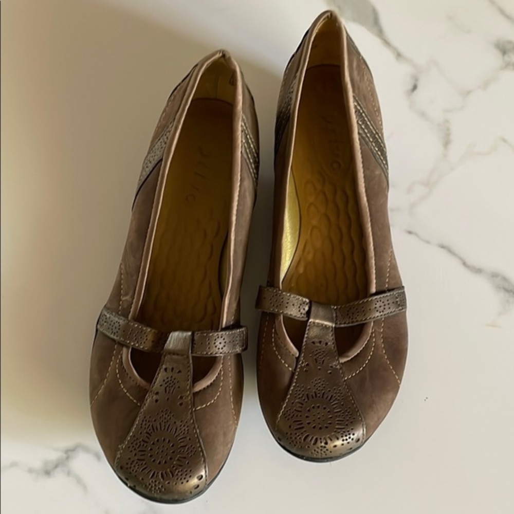 Privo Brown Leather Women's Shoes